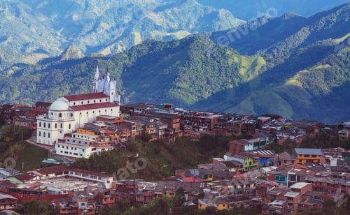 Preview: Colonial village in Colombia