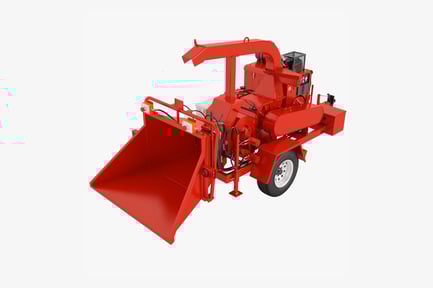 Preview: Industrial Auto Feed Brush Chipper