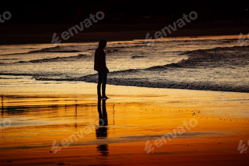 Preview: sunset at the beach