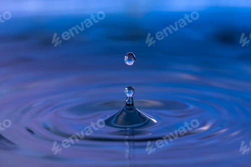 Preview: Close up of water drops
