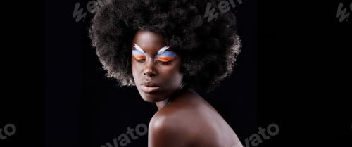 Preview: Fashionable face painting