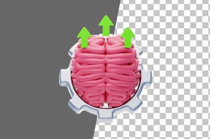 Preview: Neuroplasticity 3D Icon