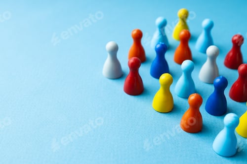 Preview: Concept of Diversity, Inclusion and Equality, space for text