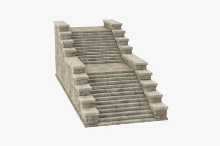 Preview: Medieval Stone Stairway