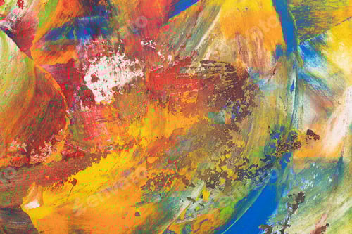 Preview: Colorful painted background texture. Abstract oil painting background