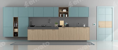 Preview: Minimalist modern kitchen