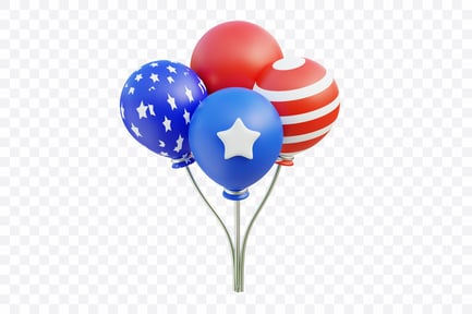 Preview: Patriotic Party Balloons