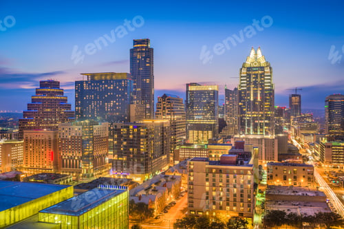 Preview: Austin, Texas, USA Skyline