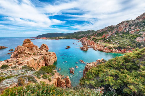 Preview: Unbelivable view of popular travel destination Costa Paradiso.