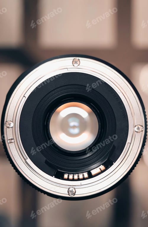 Preview: Top View of Camera Lens