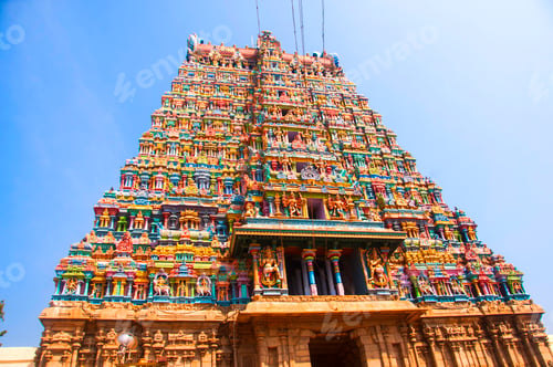 Preview: Meenakshi Temple, one of the biggest and oldest temple, Madurai, India.