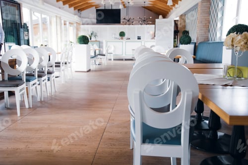 Preview: Interior of a modern urban restaurant