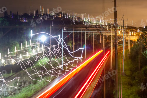 Preview: Open shutter while train passes by