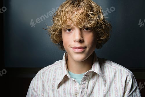 Preview: Portrait of a teenage boy