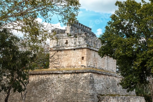 Ancient ruins at Chichen Itza