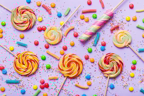 Preview: Tasty appetizing Party Accessories Happy Birthday Sweet. Different types