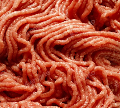 Preview: Fresh raw minced meat background