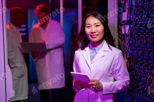 Preview: Smiling Asian Network Engineer