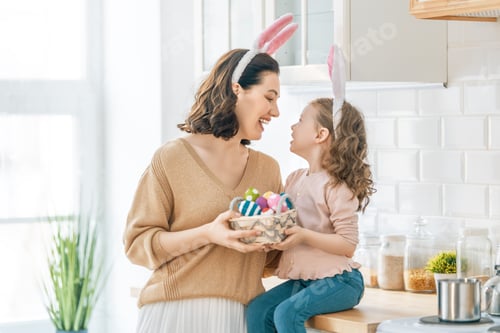 Preview: Family preparing for Easter
