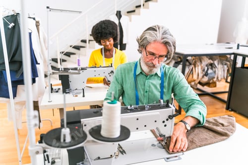 Preview: Team of fashion designers at work