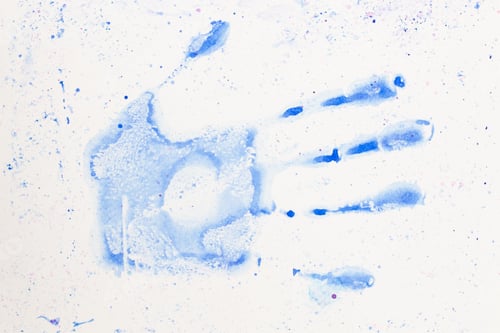 Preview: Abstract pink watercolor on white background.The color splashing in the paper.It is a hand drawn.