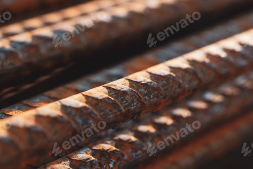 Preview: Construction steel on the building site