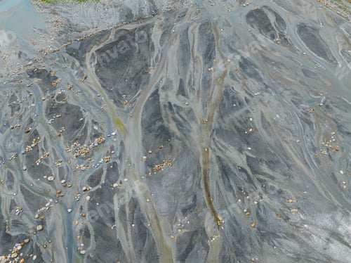 Preview: Top view of the river estuary