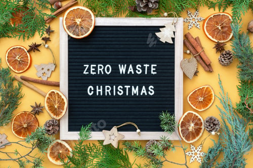 Preview: Zero waste Christmas concept.