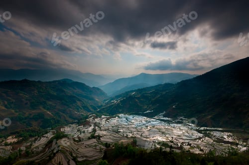 Preview: Terraced rice fields, Yuanyang, China