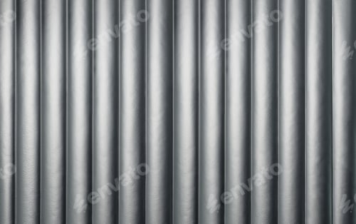 Preview: Abstract silver background with vertical lines, lit with a soft light.
