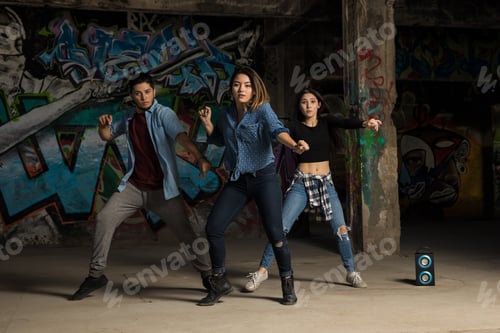 Preview: Group of dancers performing