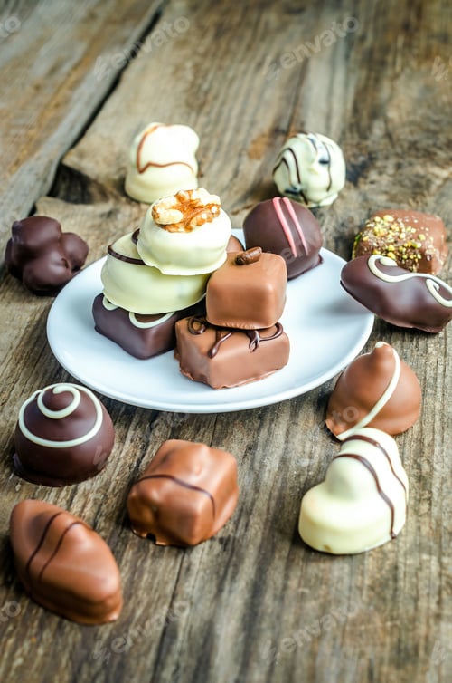 Preview: Luxury chocolate candies