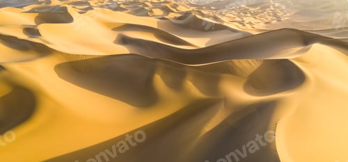 Preview: golden sand dunes panorama