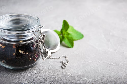 Preview: Jar with black tea