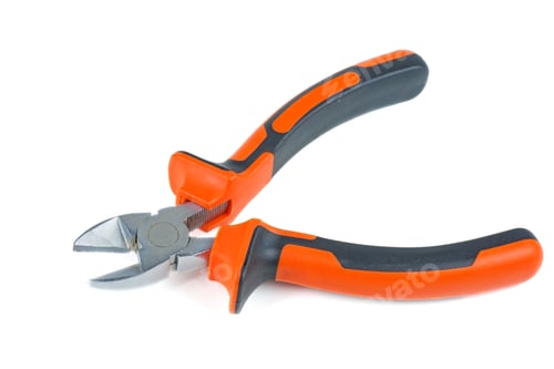 Preview: Side cutter tool isolated on white background
