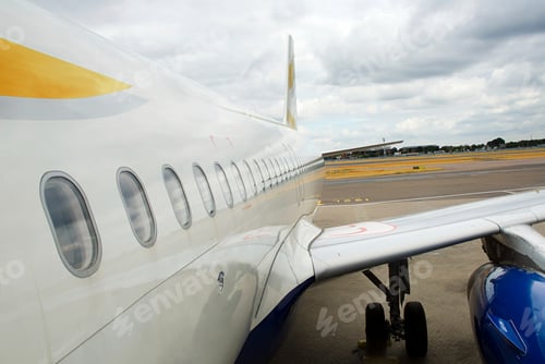 Preview: Airplane on runway