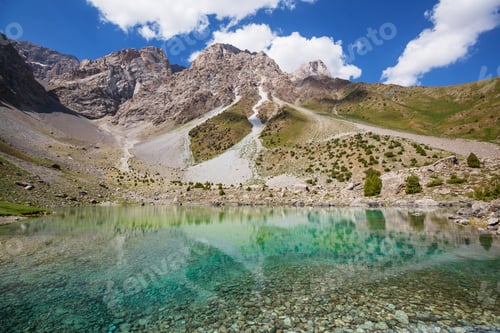 Preview: Fann mountains lake