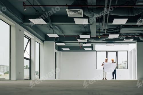 Preview: Two Men In Empty Hall