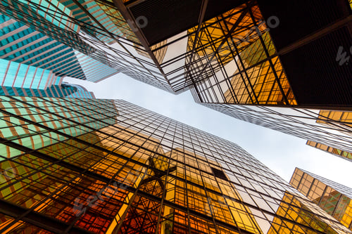 Preview: Business building from low angle