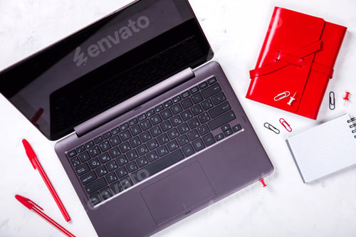 Preview: Laptop.Business Concept .