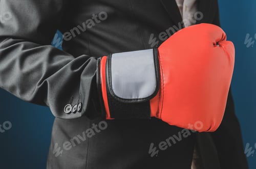 Preview: Conceptual image of business rivalry and competition