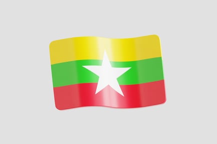 Preview: Myanmar Flag