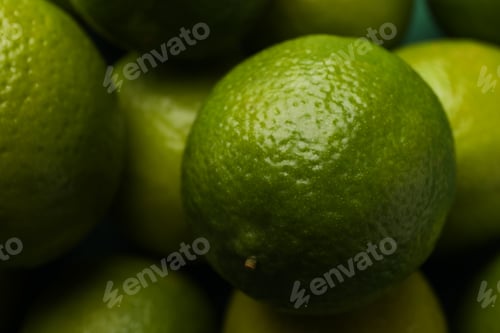 Preview: Fresh ripe lime on whole background, close up