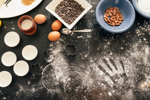 Preview: Background - Preparing Cookies And Muffins.