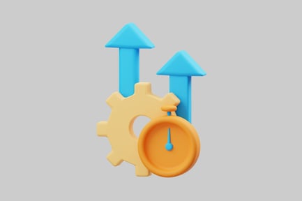 Preview: Business productivity time progress icon