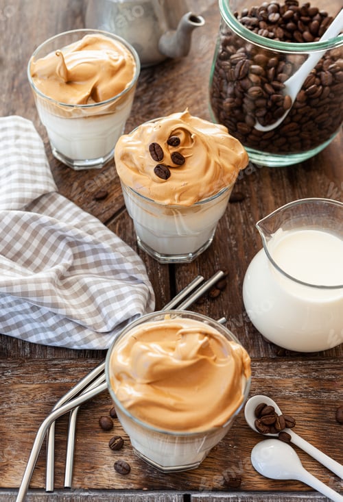 Preview: Whipped Coffee in a glass