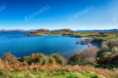 Preview: Blue skies over Inverasdale in Wester Ross