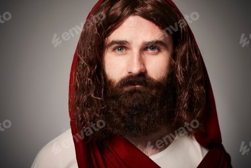 Preview: Portrait of divine and holy person
