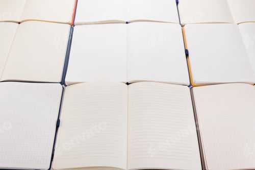 Preview: notepad or notebook paper as background