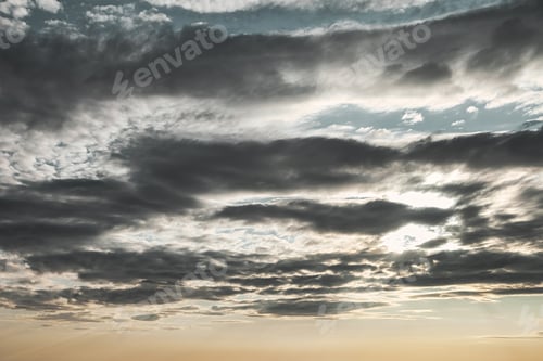 Preview: Beautiful blue sky and clouds natural background